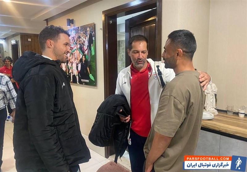 دیدار امید ابراهیمی بازیکن بدشانس تیم ملی با کارلوس کی روش پس از خداحافظی با جام جهانی