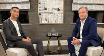 پیرس مورگان و رونالدو