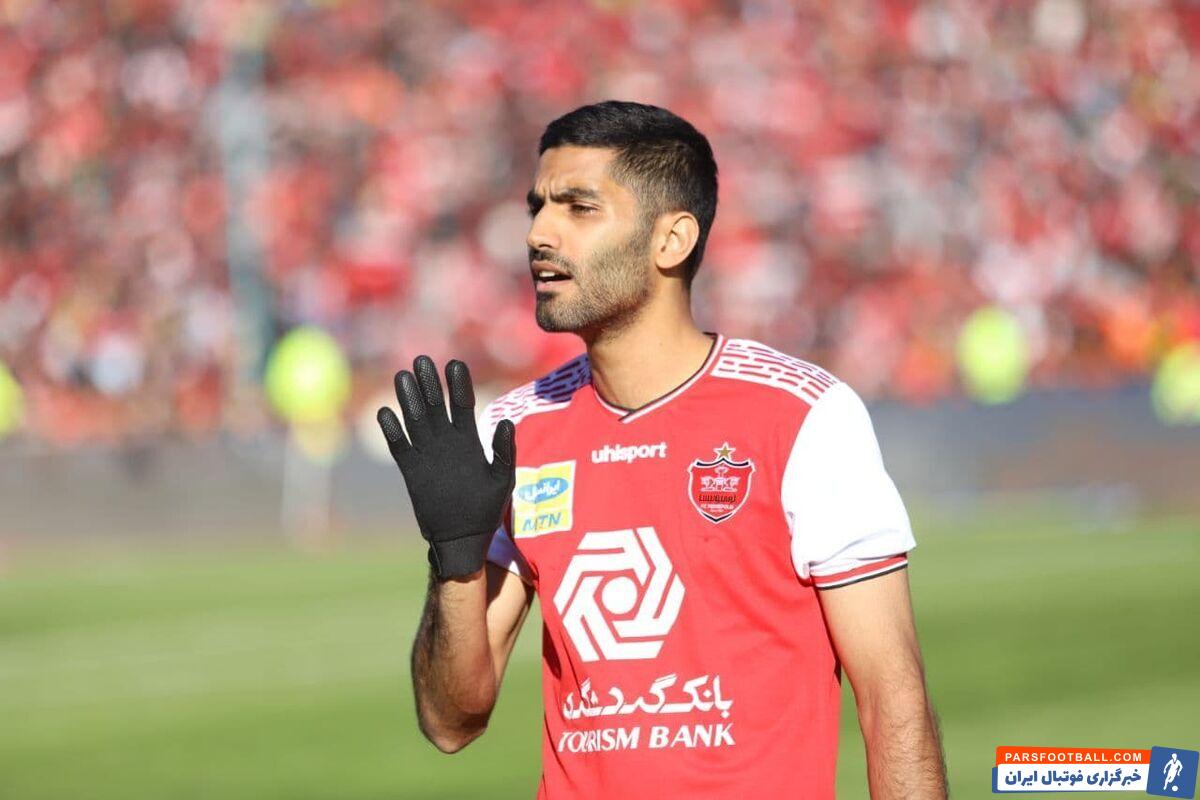 محمد انصاری، بازیکن پیشین پرسپولیس امروز با رضا درویش دیدار کرد