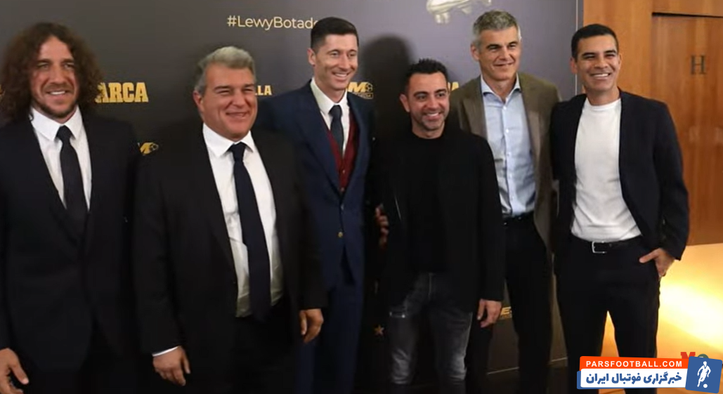 اهدای کفش طلای فصل 22-2021 فوتبال اروپا به روبرت لواندوفسکی