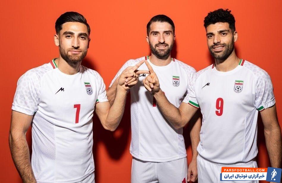 تیم ملی ؛ رونمایی از مثلت هجومی تیم ایران در جام جهانی 2022