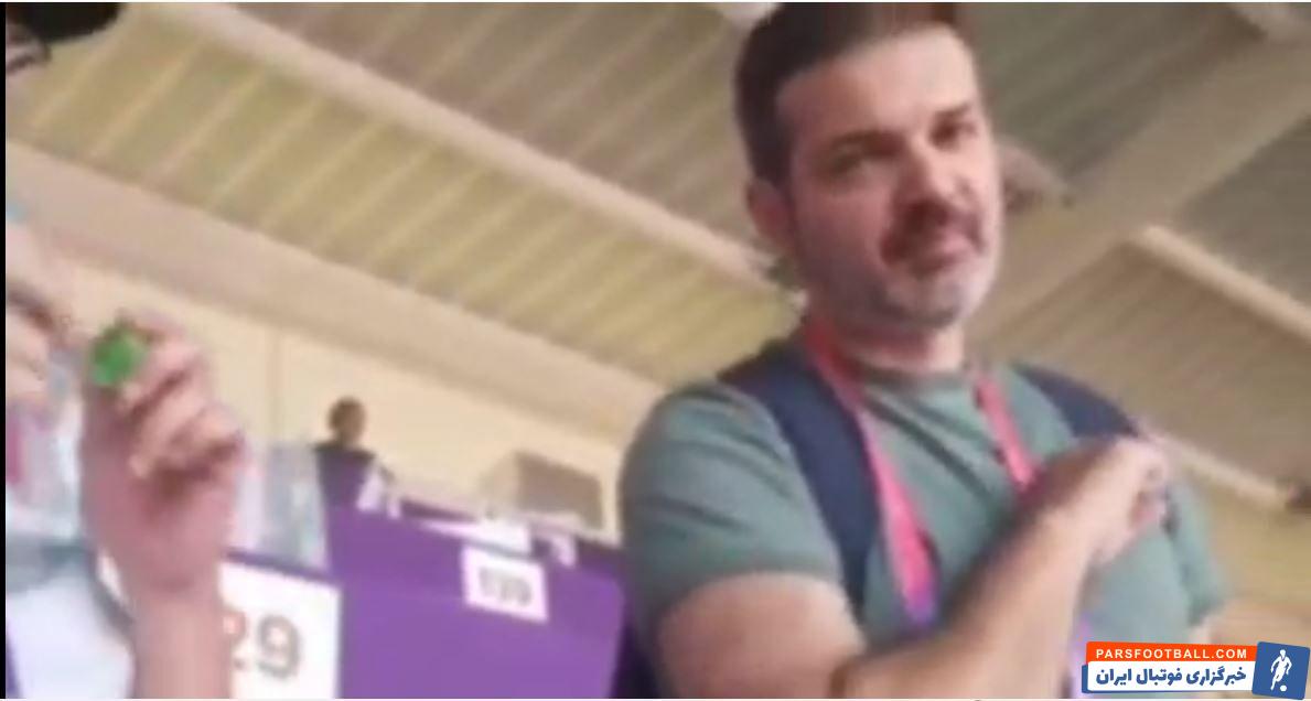 اشکهای غیرمنتظره استراماچونی بعد از برد تیم ملی ایران ؛ حرکات احساسی سرمربی پیشین استقلال روی سکوهای ورزشگاه