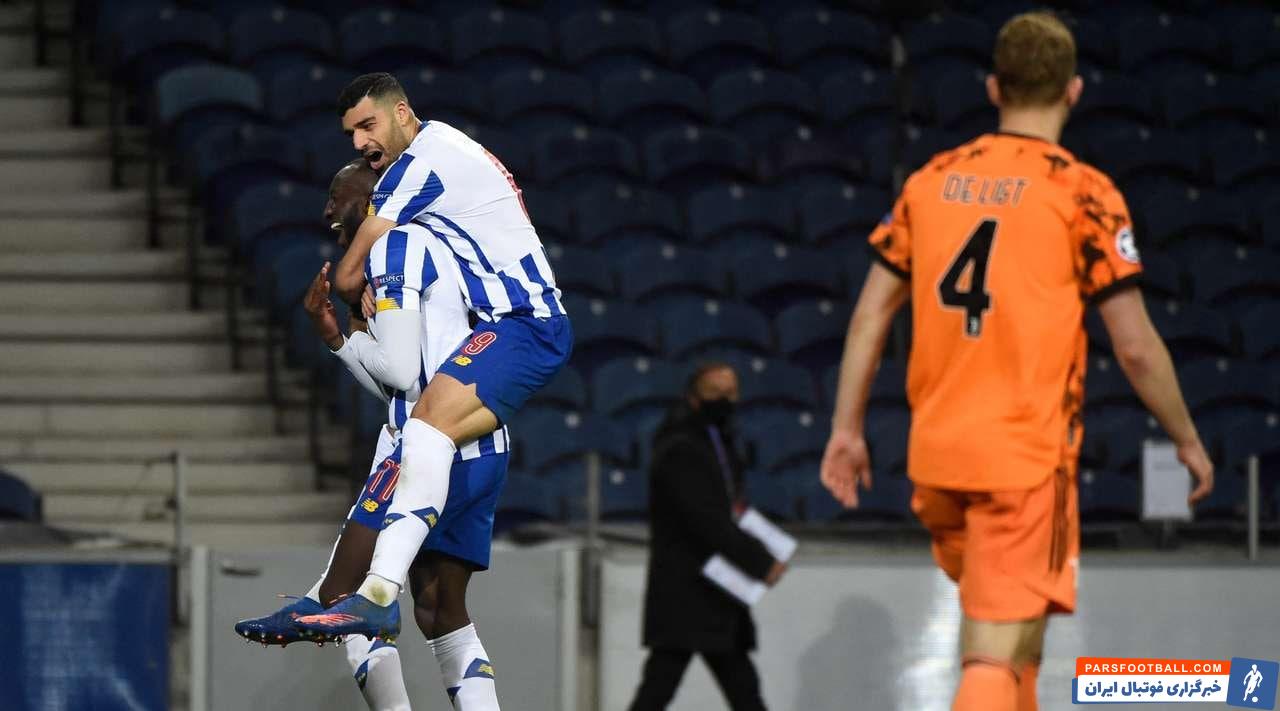 تقابل جذاب پورتو با مهدی طارمی در برابر اینتر در لیگ قهرمانان