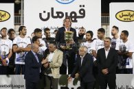 روش عجیب بالا رفتن ریکاردو ساپینتو روی سکوی قهرمانی استقلال