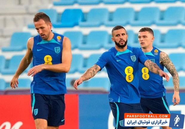 واکر ؛ کایل واکر غایب انگلیس در دیدار برابر ایران