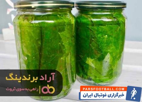کنسرو برگ مو