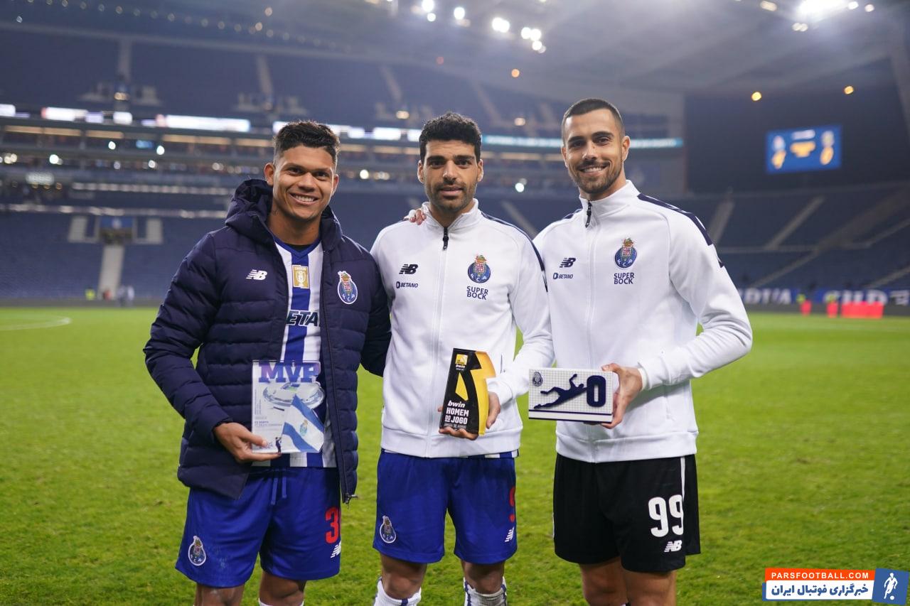 مهدی طارمی بهترین بازیکن دیدار پورتو - پاسوس د فریرا