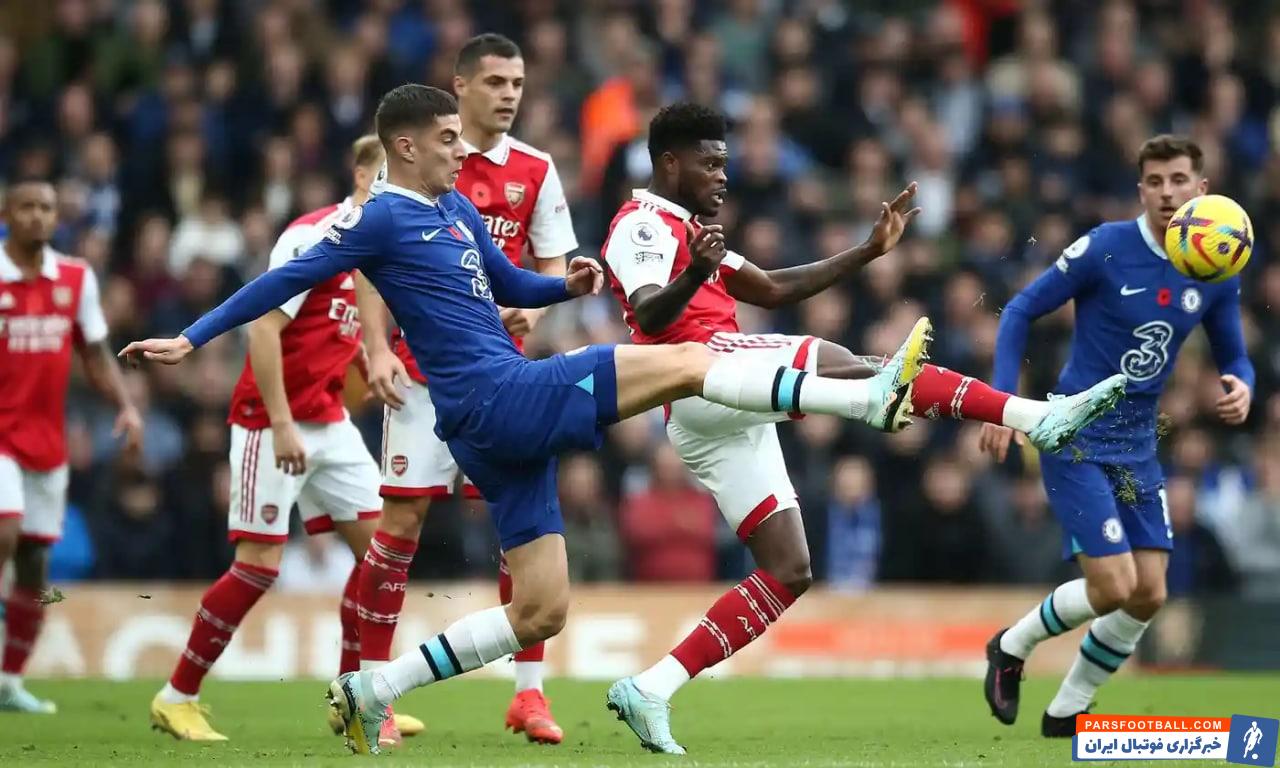 پیروزی بزرگ آرسنال در استمفوردبریج برابر چلسی با تگ کل گابریل