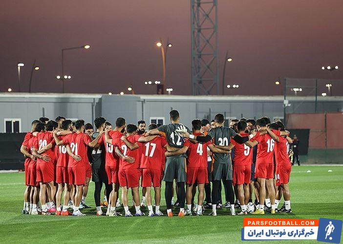 بازگشت احمد نوراللهی به تمرین تیم ملی ایران و حضور علیرضا بیرانوند با محافظ