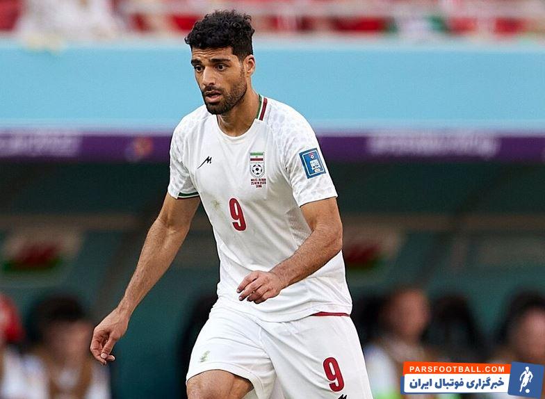 آمار مهدی طارمی مقابل ولز ؛ 40 لمس توپ، 8 پاس کلیدی، یک پاس گل و 5 نبرد موفق با حریف