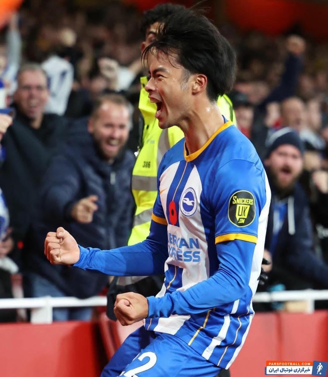 شکست غیرمنتظره آرسنال برابر برایتون در جام اتحادیه در لندن