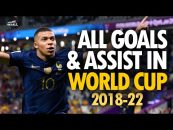 امباپه ؛ گل ها و پاس گل های امباپه در فرانسه جام جهانی 2018 و 2022