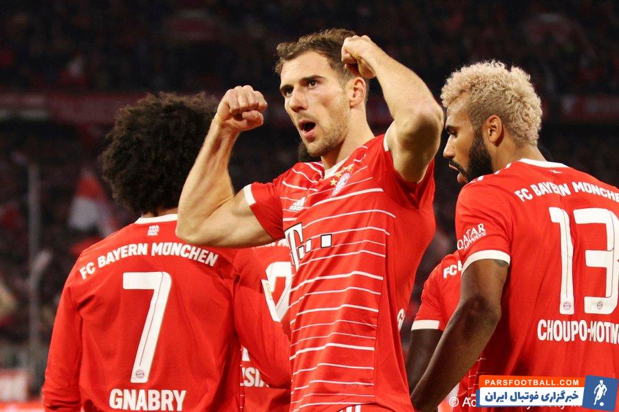 جشنواره گل بایرن مونیخ در آلیانز آرنا برابر وردربرمن با 6 گل