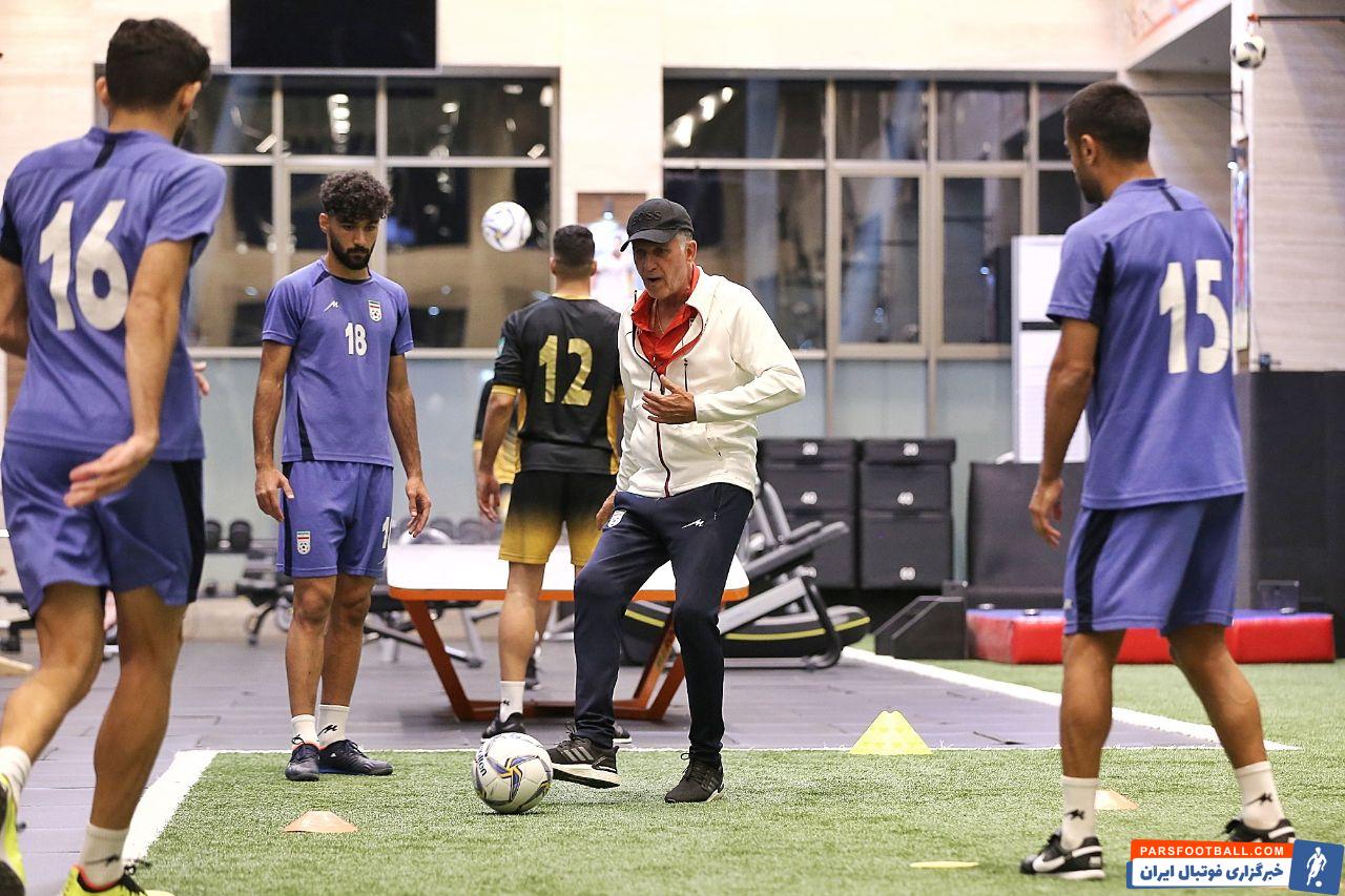 جدیت کارلوس کی روش در تمرینات تیم ملی در آستانه جام جهانی