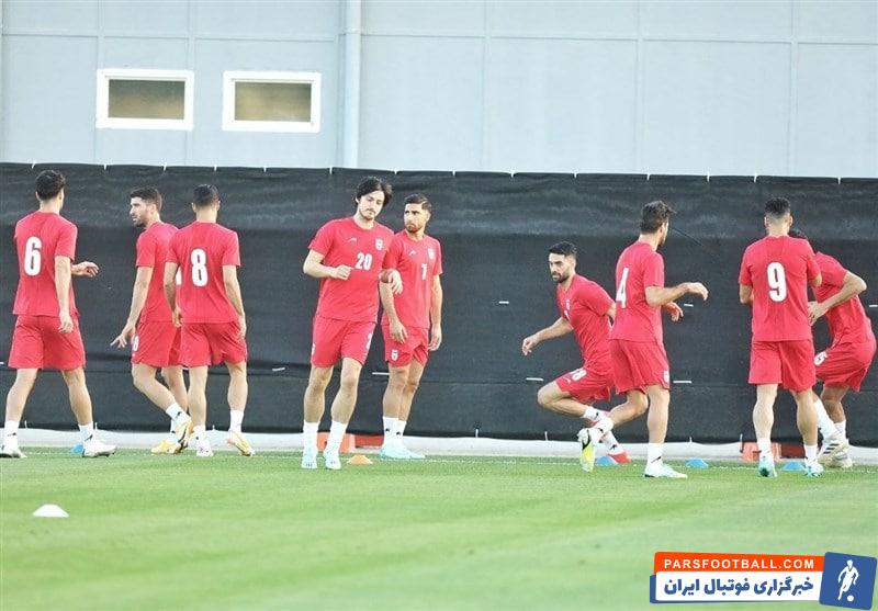 آغاز تمرینات اصلی تیم ملی ایران برای دیدار حساس برابر انگلیس از امروز