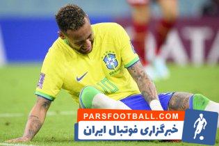 تب کردن نیمار پیش از دیدار برزیل و سوئیس و بستری شدن در هتل