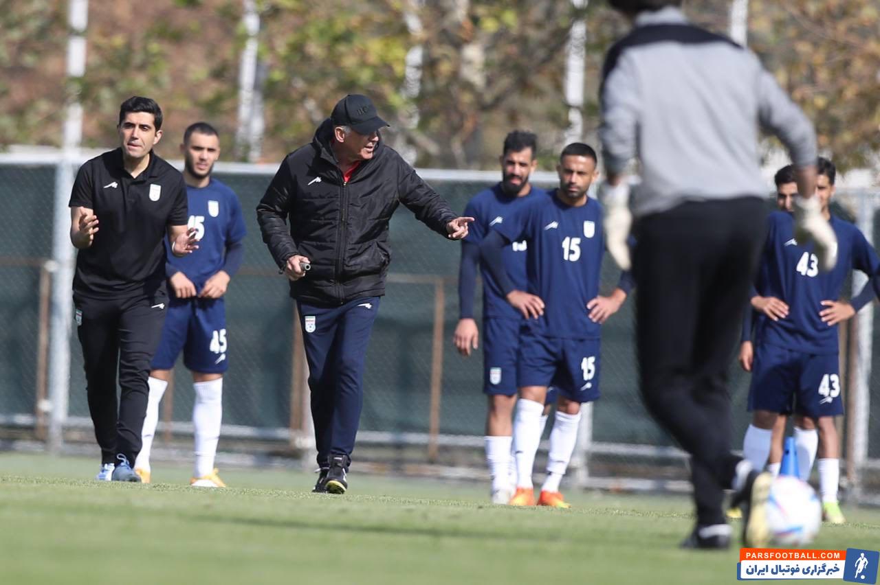 تمرین تیم ملی ایران