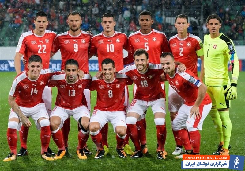 اعلام فهرست نهایی تیم ملی سوئیس برای جام جهانی 2022