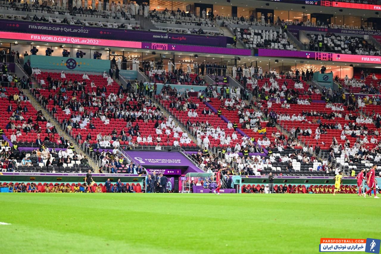 چهره درهم جیانی اینفانتینو پس از شکست تلخ قطر برابر اکوادور