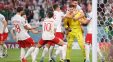 بازی خشن و فیزیکی بازیکنان تیم ملی لهستان در دیدار با عربستان
