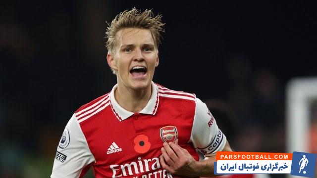 پیروزی ارزشمند خارج از خانه آرسنال برابر ولورهمپتون با دبل اودگارد