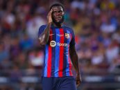 مصدومیت دردناک فرانک کسیه در دیدار بارسلونا و ویکتوریا پلژن