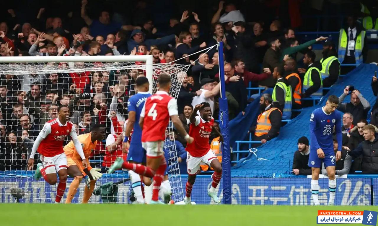 پیروزی بزرگ آرسنال در استمفوردبریج برابر چلسی با تگ کل گابریل