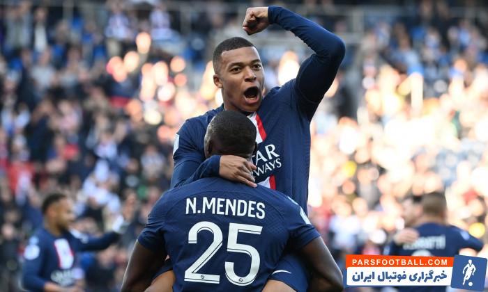 جشنواره گل پاری سن ژرمن در پارک دو پرنس برابر اوسر با 5 گل