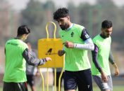 سامان فلاح مدافع پیکان به تمرینات این تیم بازگشت