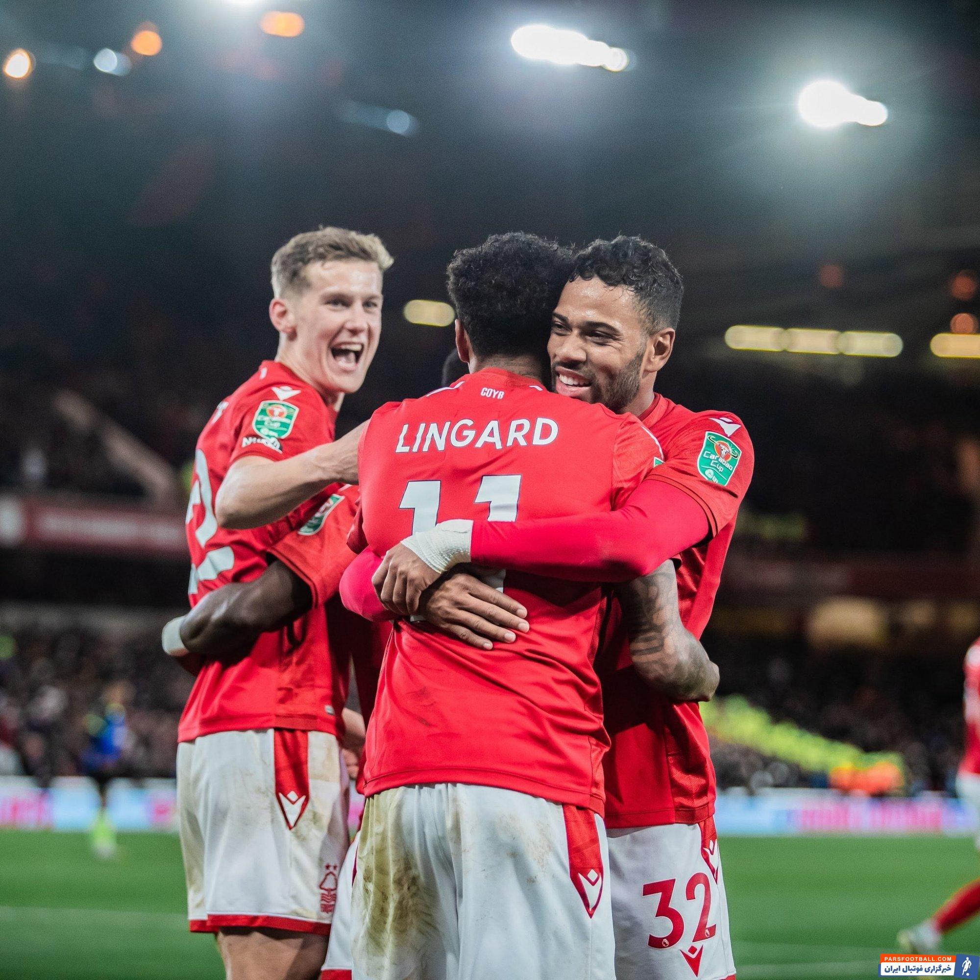 درخشش جسی لینگارد در شب حذف تاتنهام از جام اتحادیه