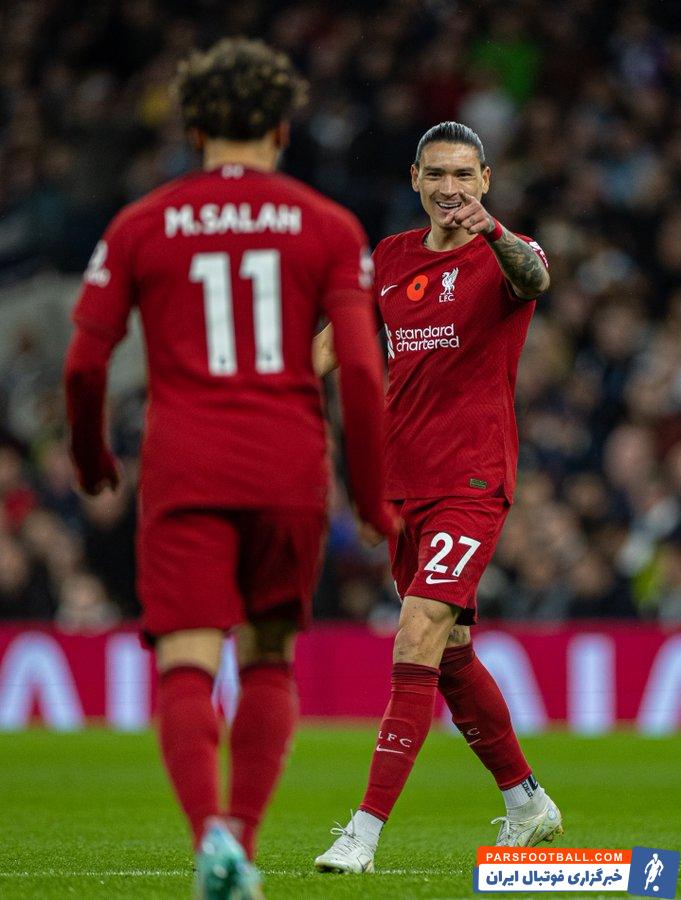 پیروزی نفسگیر لیورپول در لندن برابر تاتنهام با دبل محمد صلاح