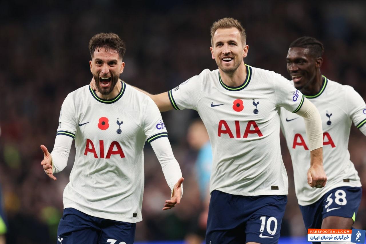 پیروزی دراماتیک تاتنهام برابر لیدز یونایتد در دیداری پرگل