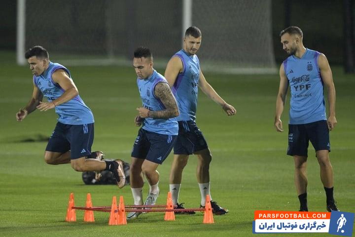 تاخیر چند ساعته لیونل مسی در تمرینات گروهی امروز آرژانتین