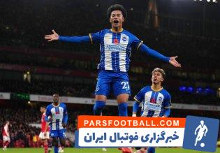 شکست غیرمنتظره آرسنال برابر برایتون در جام اتحادیه در لندن