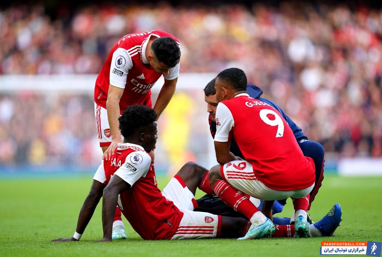 ادعای رسانه های انگلیسی مبنی بر رفع مصدومیت بوکایو ساکا برای حضور در جام جهانی