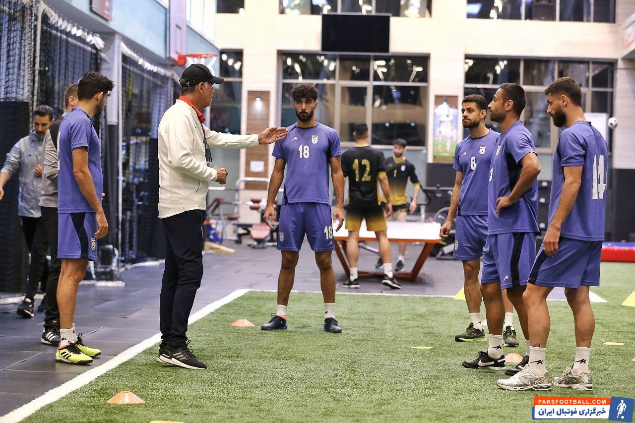 جدیت کارلوس کی روش در تمرینات تیم ملی در آستانه جام جهانی