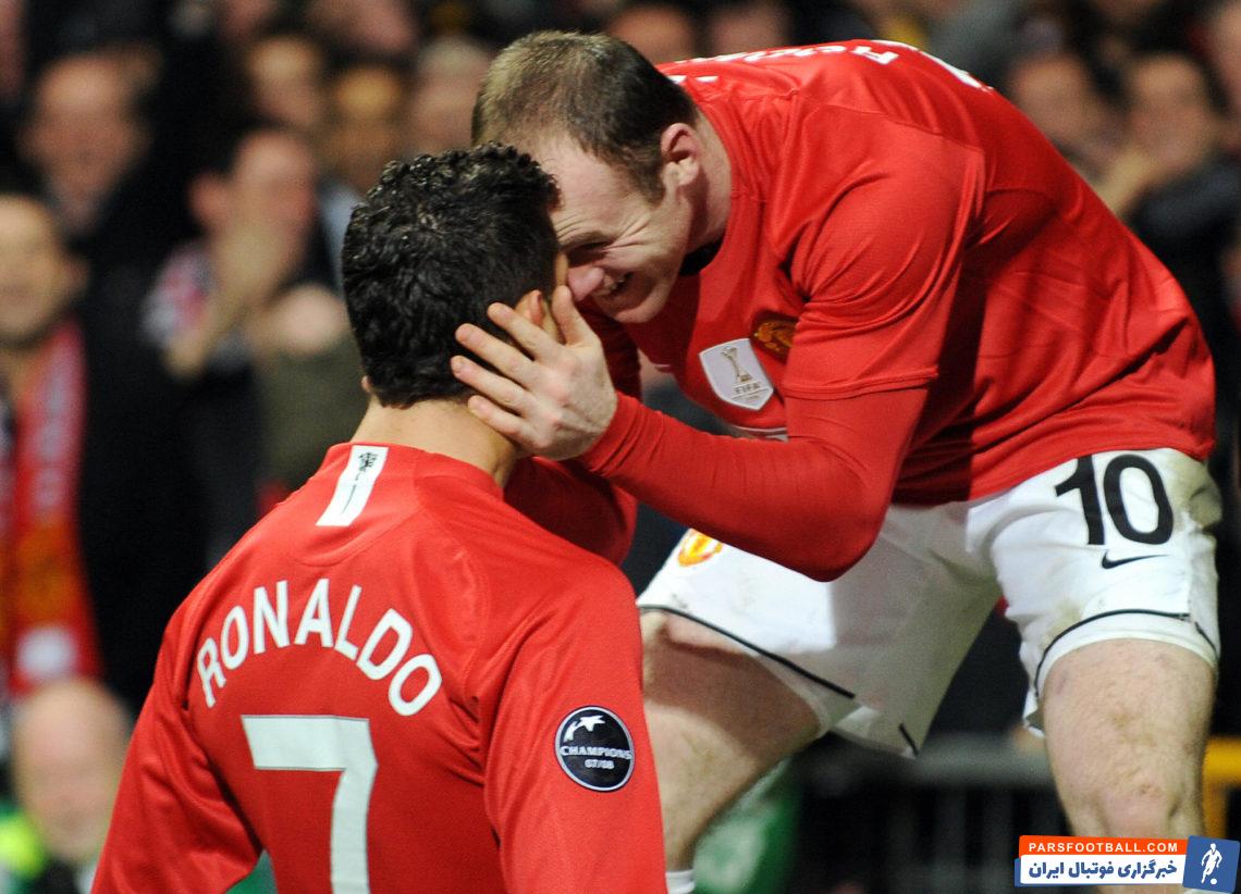 وین رونی و رونالدو