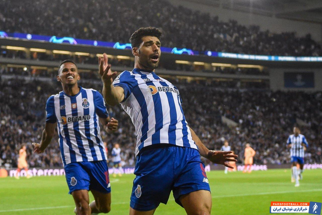 مهدی طارمی با 5 گل در رده دوم بهترین گلزنان لیگ قهرمانان اروپا