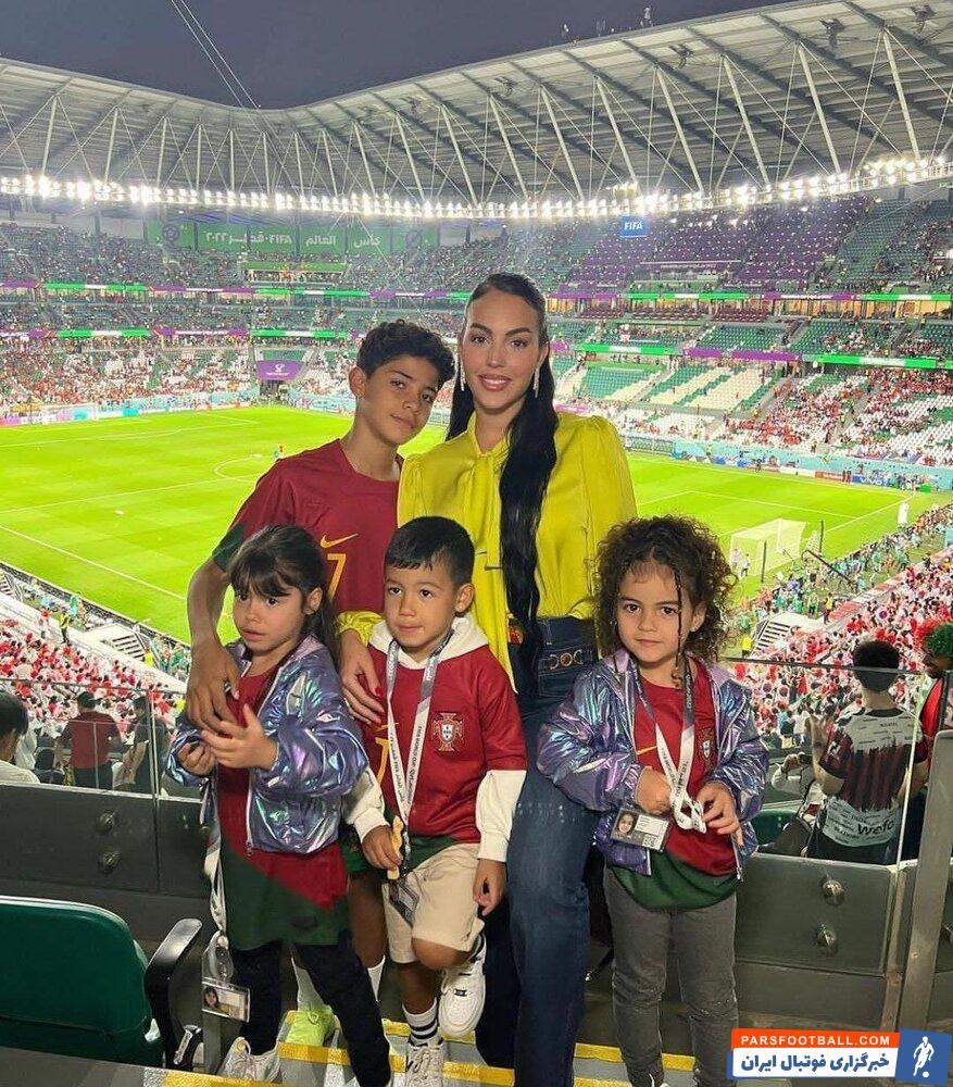 عکس | خانواده رونالدو تماشاکر شکست پرتغال مقابل کره