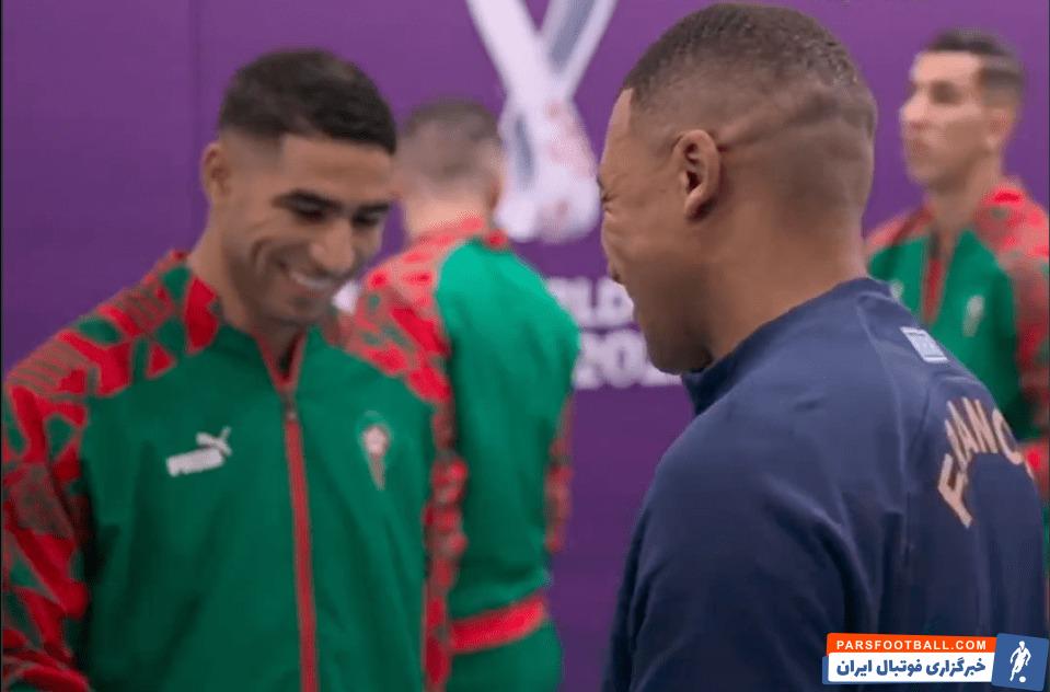 امباپه خطاب به اشرف حکیمی : غصه نخور برادر، تو تاریخ ساز شدی