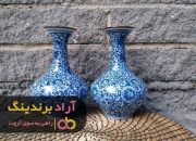 گلدان شیشه ای ترک