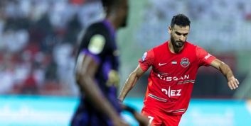 شباب الاهلی در حضور ستاره ایرانی خود مقابل الوحده به پیروزی رسید