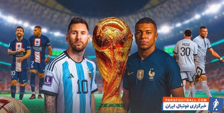 جام جهانی ؛ پوستر فیفا از فرانسه و آرژانتین فینالیست های جام جهانی 2022