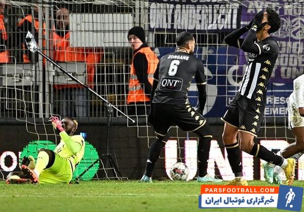 شارلوا با حضور دو بازیکن ایرانیاش از اندرلخت شکست خورد