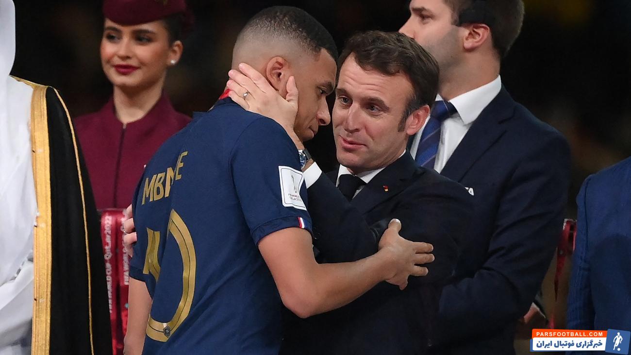 عکس | وقتی امباپه حوصله مکرون را هم نداشت!