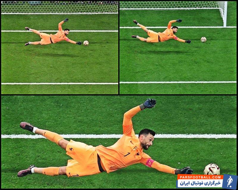 درخشش فوق العاده هوگو لوریس در دیدار فرانسه و مراکش