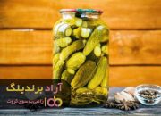 خیارشور قوطی