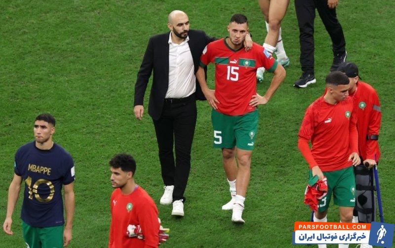 نخستین شکست ولید الرکراکی با مراکش برابر فرانسه