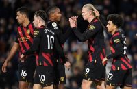 پیروزی دشوار منچسترسیتی برابر لیدز یونایتد با دبل ارلینگ هالند