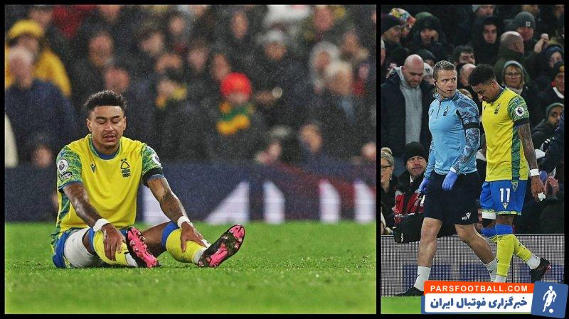 مصدومیت تلخ جسی لینگارد در دیدار با تیم سابقش منچستریونایتد